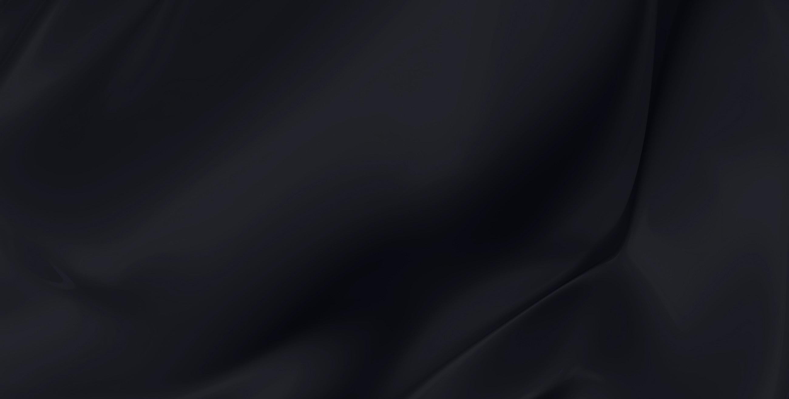 Smooth black fabric texture background.