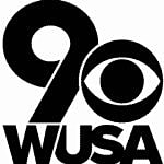 WUSA 9 logo in black and white design